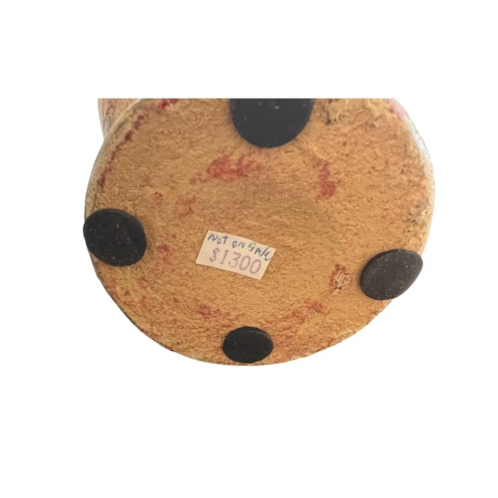 TARA COTTER‎ WEATHERED Dancing Tribe Women Hieroglyphic Vase